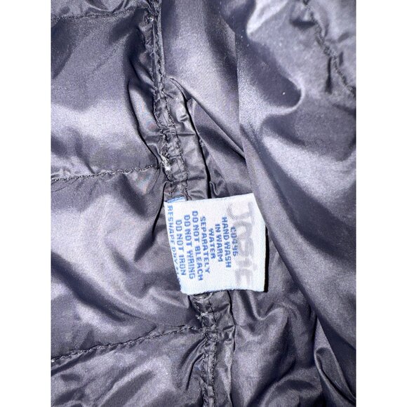 Packable Black Down Jacket MenS MediumLightweight Nylon & Down Warm Outerwear - Picture 6 of 9